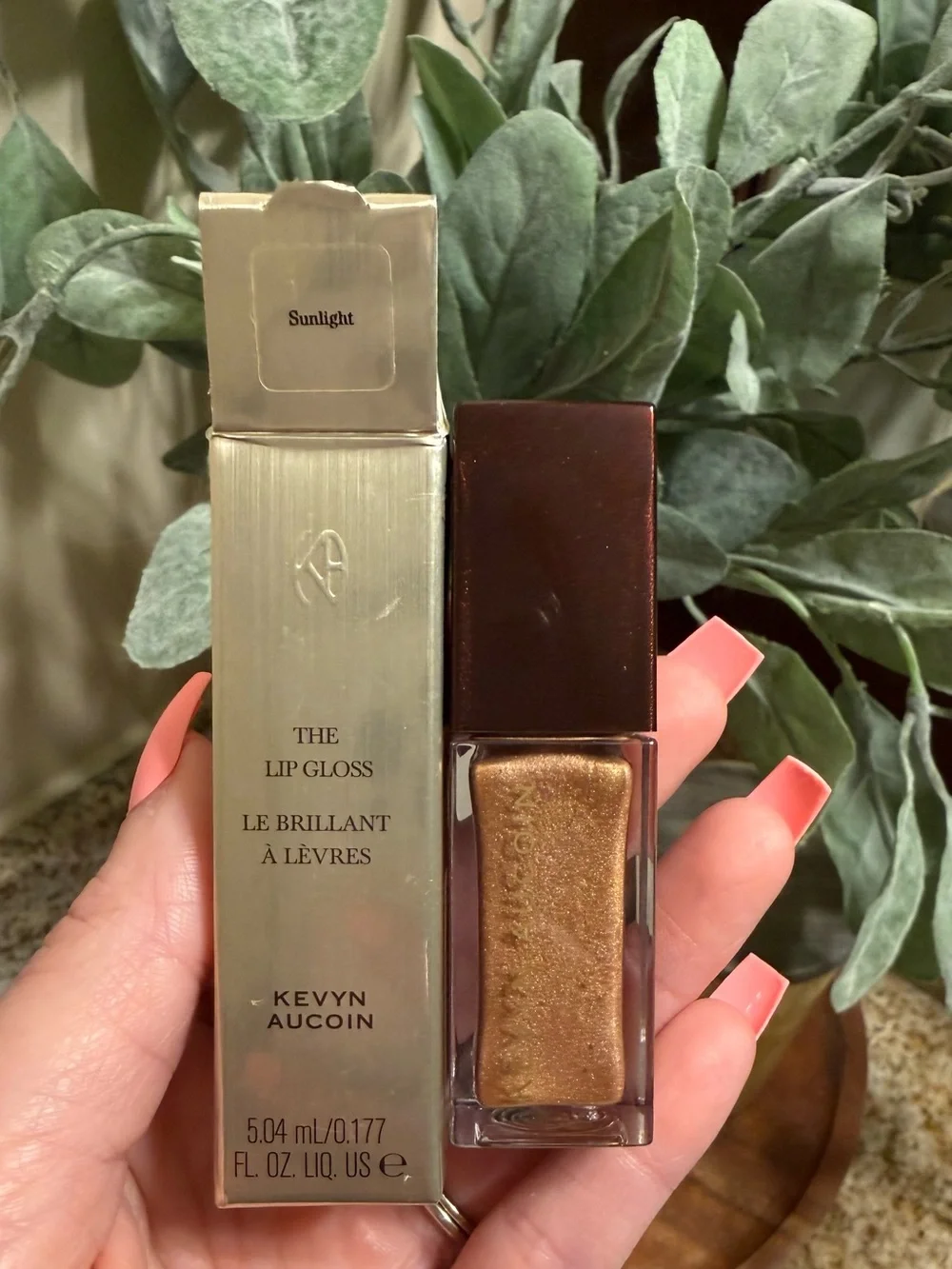 Kevyn Aucoin Liquid Metallic Lip Gloss — Sunlight